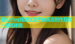 糖心vlog视频社交平台高清创作互动一站式体验
