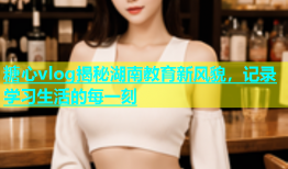 糖心vlog揭秘湖南教育新风貌，记录学习生活的每一刻