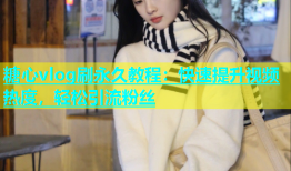 糖心vlog刷永久教程：快速提升视频热度，轻松引流粉丝