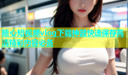 糖心短视频vlog下载神器快速保存高清精彩内容必备
