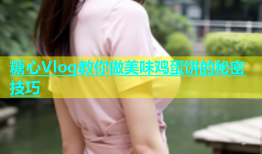 糖心Vlog教你做美味鸡蛋饼的秘密技巧