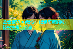 金善雅Vlog糖心：记录甜蜜瞬间，轻松拍摄与分享