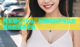 探索糖心Vlog：短视频创作与社交互动的完美平台