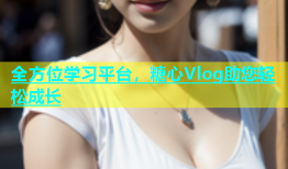 全方位学习平台，糖心Vlog助您轻松成长