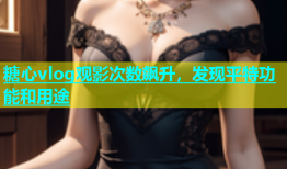 糖心vlog观影次数飙升，发现平特功能和用途