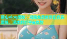 糖心vlog揭秘：湖南免费教育的真实面貌，深度解析平台优势
