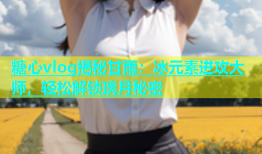 糖心vlog揭秘甘雨：冰元素进攻大师，轻松解锁璃月秘密