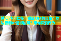 糖心Vlog揭秘：甜蜜视频的真相？擦边福利or情感陷阱？带你探索真伪