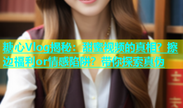 糖心Vlog揭秘：甜蜜视频的真相？擦边福利or情感陷阱？带你探索真伪