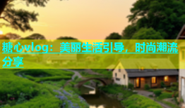 糖心vlog：美丽生活引导，时尚潮流分享