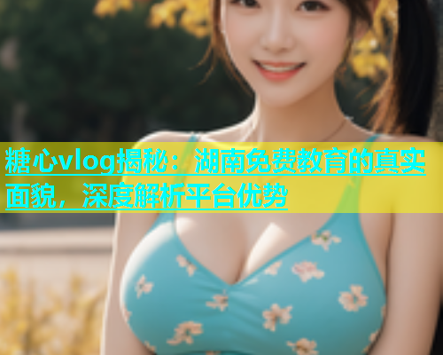 糖心vlog揭秘：湖南免费教育的真实面貌，深度解析平台优势