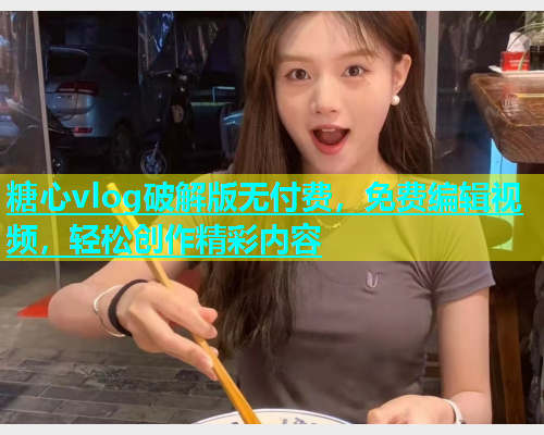 糖心vlog破解版无付费，免费编辑视频，轻松创作精彩内容