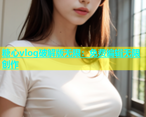 糖心vlog破解版无限：免费编辑无限创作