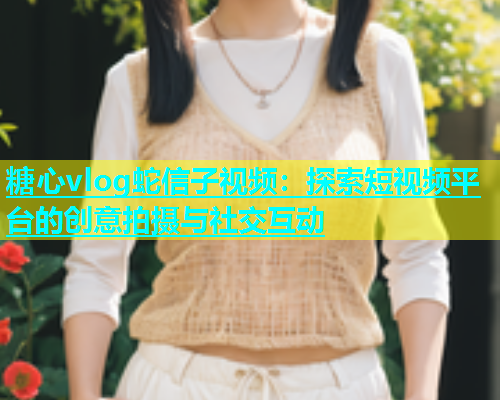 糖心vlog蛇信子视频：探索短视频平台的创意拍摄与社交互动