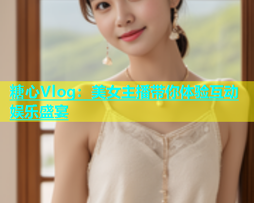 糖心Vlog：美女主播带你体验互动娱乐盛宴