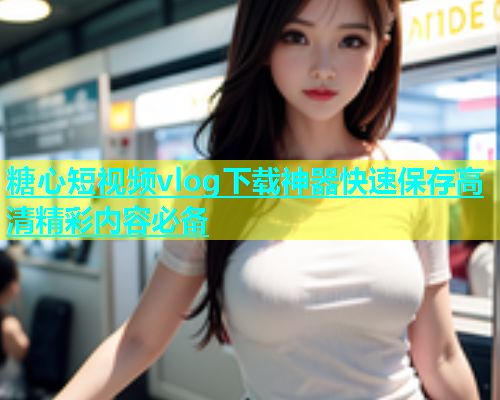 糖心短视频vlog下载神器快速保存高清精彩内容必备