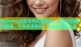 糖心vlog安安老师甜蜜放送，解锁免费福利视频，午夜高清美妆，开启白嫖新生活
