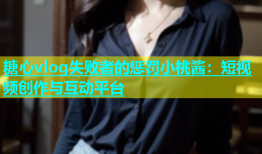 糖心vlog失败者的惩罚小桃酱：短视频创作与互动平台