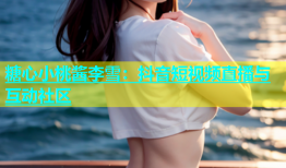 糖心小桃酱李雪：抖音短视频直播与互动社区
