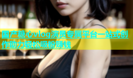 国产糖心vlog演员专属平台一站式创作助力轻松吸粉赚钱