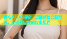 糖心VLOG揭秘：短视频社交新潮流，一键开启你的甜蜜视界