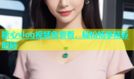 糖心vlog视频免费看，轻松畅享精彩时刻