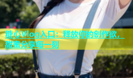 糖心Vlog入口：释放你的创作欲，甜蜜分享每一刻