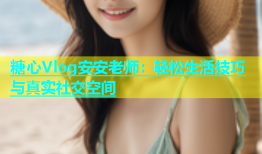 糖心Vlog安安老师：轻松生活技巧与真实社交空间