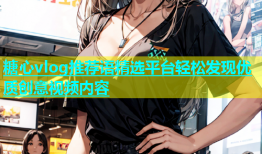 糖心vlog推荐语精选平台轻松发现优质创意视频内容