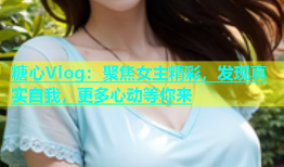 糖心Vlog：聚焦女主精彩，发现真实自我，更多心动等你来