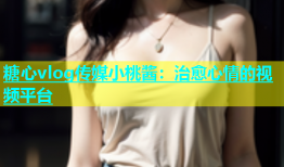 糖心vlog传媒小桃酱：治愈心情的视频平台