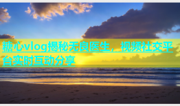 糖心vlog揭秘无良医生，视频社交平台实时互动分享