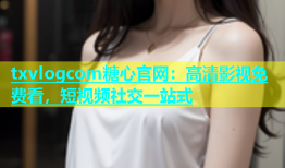 txvlogcom糖心官网：高清影视免费看，短视频社交一站式