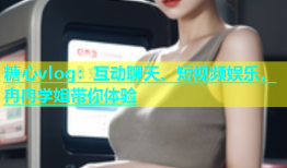 糖心vlog：互动聊天、短视频娱乐，冉冉学姐带你体验