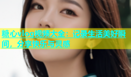糖心vlog视频大全：记录生活美好瞬间，分享快乐与灵感