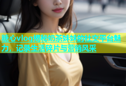 糖心vlog揭秘奶茶妹妹的社交平台魅力，记录生活碎片与营销风采