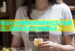 糖心vlog揭秘奶茶妹妹的社交平台魅力，记录生活碎片与营销风采