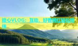 糖心VLOG：互动，好看网红轻松陪伴