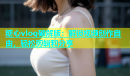糖心vlog破解版：解锁视频创作自由，轻松剪辑和分享