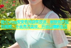 糖心vlog安安老师甜蜜放送，解锁免费福利视频，午夜高清美妆，开启白嫖新生活