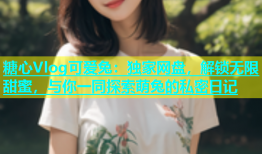 糖心Vlog可爱兔：独家网盘，解锁无限甜蜜，与你一同探索萌兔的私密日记