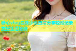 糖心vlog白桃少女日常分享轻松记录美好生活秘诀