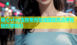 糖心vlog生物老师在线播放高清课程轻松学知识