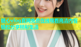 糖心vlog官网免费在线观看高清内容轻松分享精彩生活