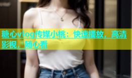 糖心vlog传媒小桃：快速播放，高清影视，随心看