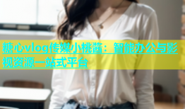 糖心vlog传媒小桃酱：智能办公与影视资源一站式平台