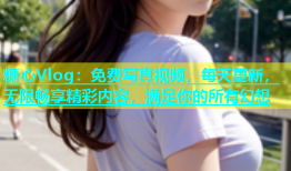 糖心Vlog：免费写真视频，每天更新，无限畅享精彩内容，满足你的所有幻想