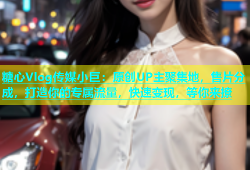 糖心Vlog传媒小巨：原创UP主聚集地，售片分成，打造你的专属流量，快速变现，等你来撩