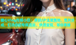 糖心Vlog传媒小巨：原创UP主聚集地，售片分成，打造你的专属流量，快速变现，等你来撩