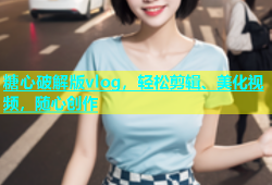 糖心破解版vlog，轻松剪辑、美化视频，随心创作
